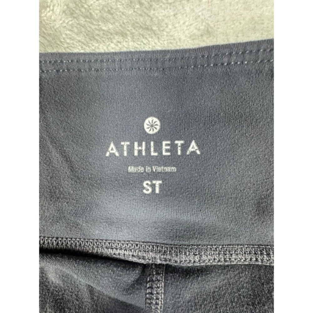 Athleta Yoga Pants Womens ST Gray Flare Split Hem Activewear - Picture 8 of 11